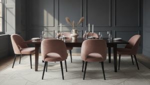 Read more about the article Covered Chairs for Dining: A Guide to Luxury Upholstered Seating