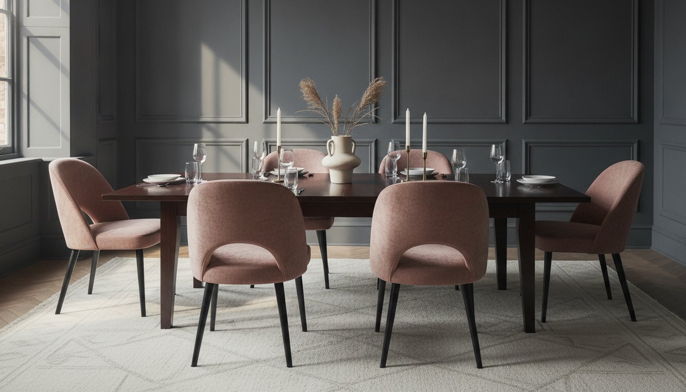 Read more about the article Covered Chairs for Dining: A Guide to Luxury Upholstered Seating