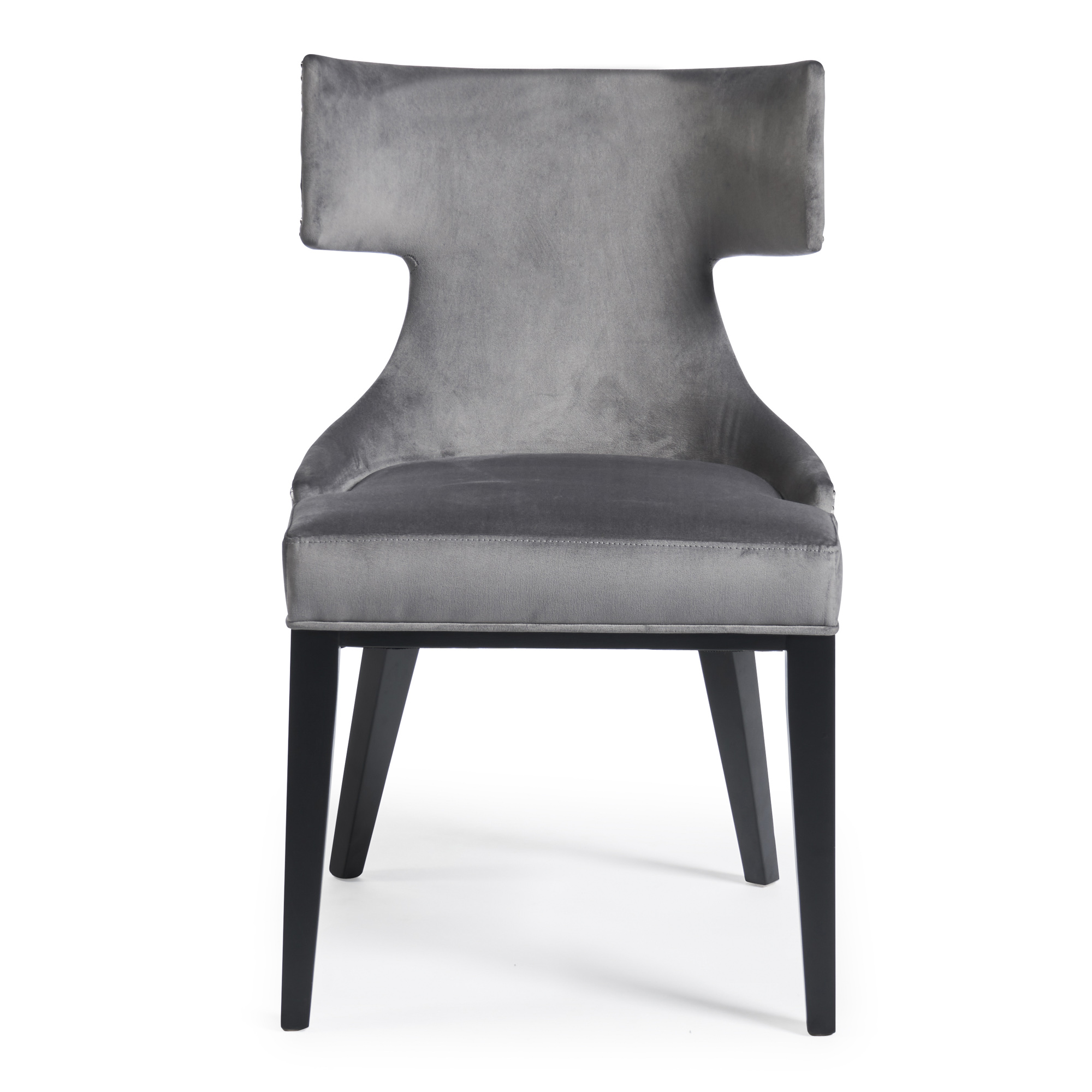 Hammersmith Upholstered Grey Velvet Dining Chair