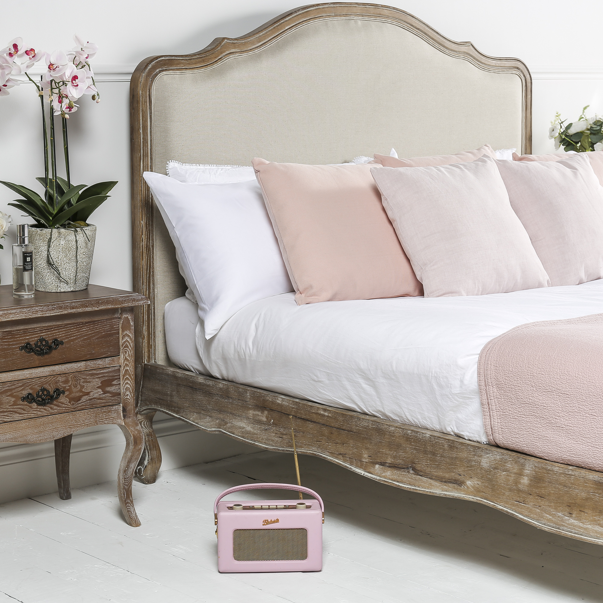 French King Size Bed 