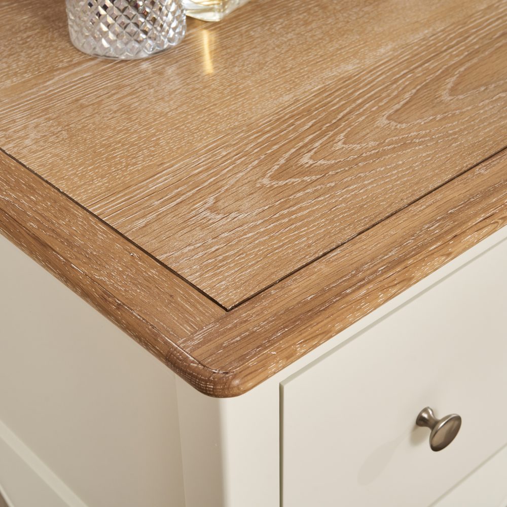 Lille French Chalk White Dressing Table Set - Image 4