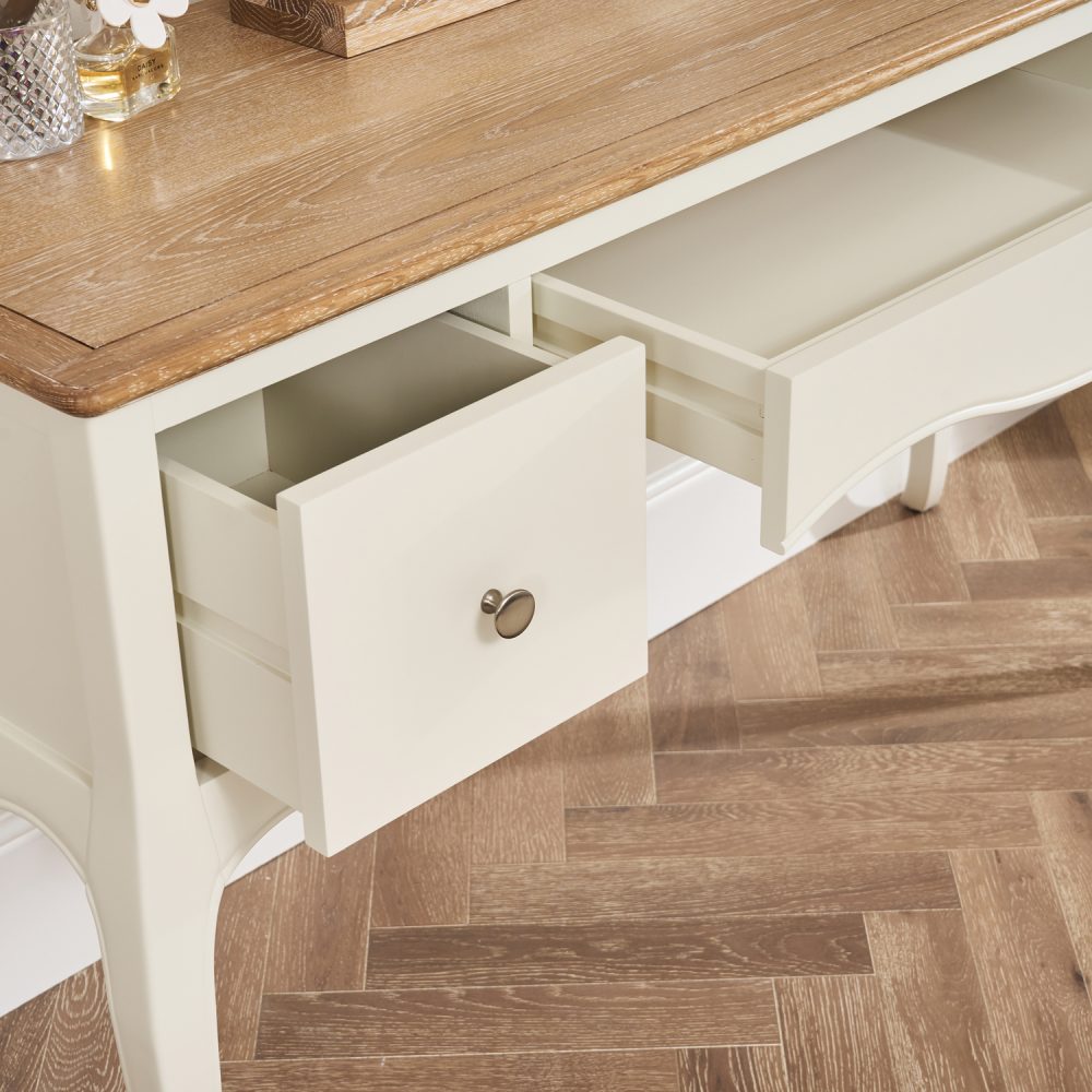 Lille French Chalk White Dressing Table Set - Image 6