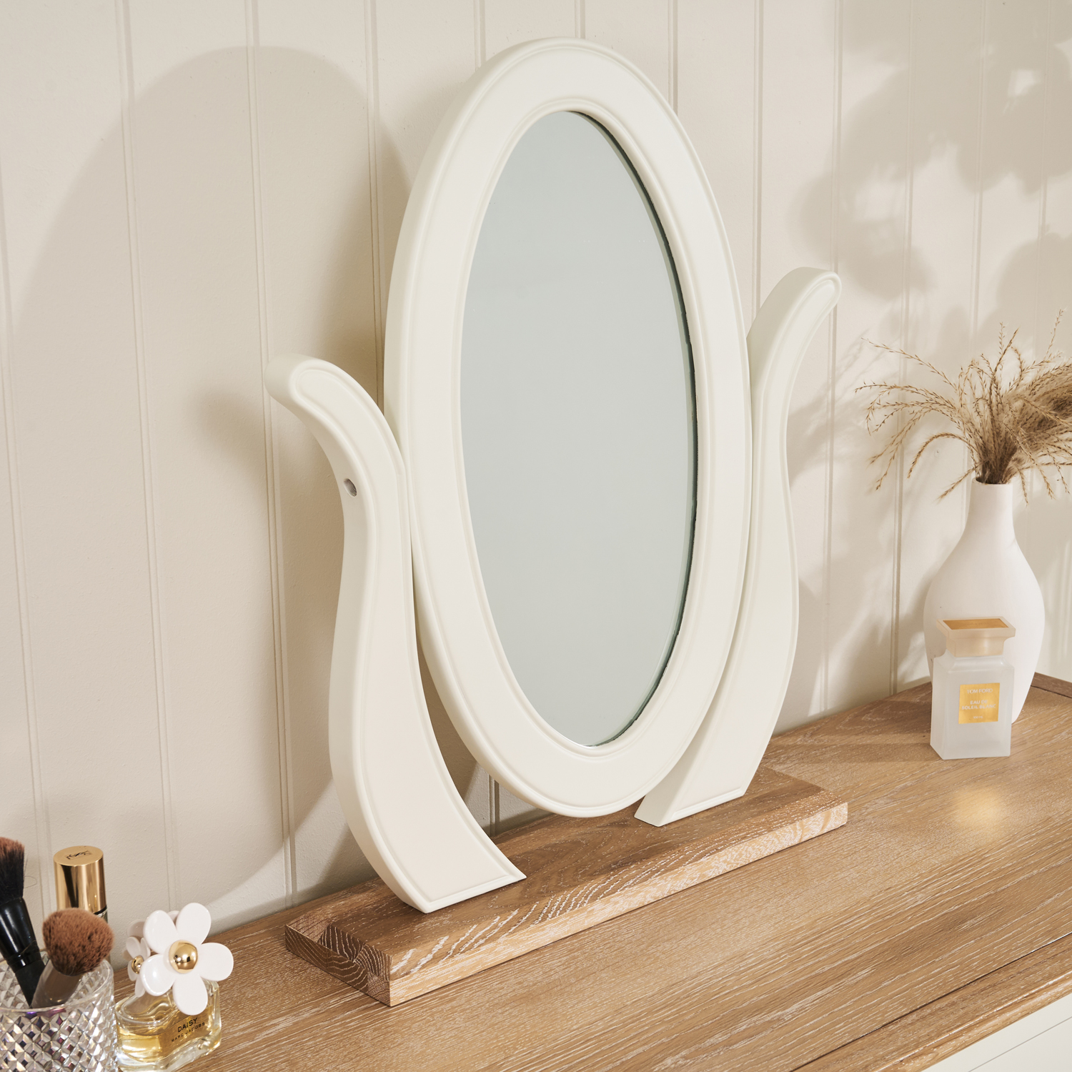 Lille Free Standing Painted Dressing Table Mirror - Image 3