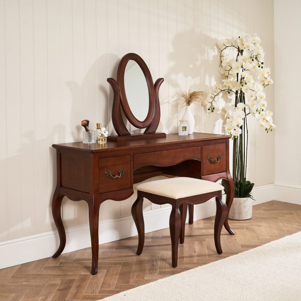Lille French Mahogany Dressing Table Set