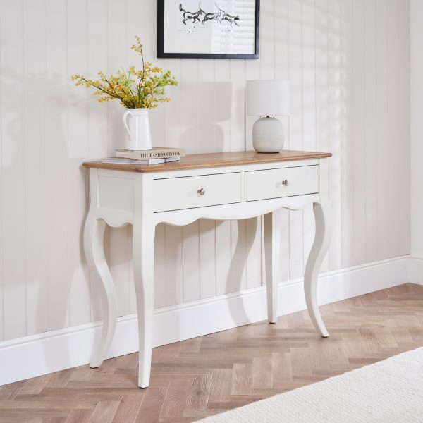 Lille French Chalk white Console Table