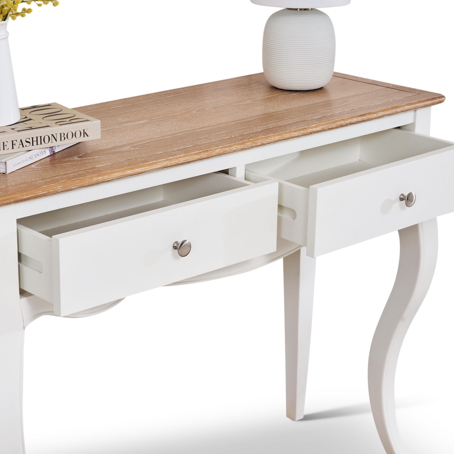 Lille French Chalk white Console Table - Image 6
