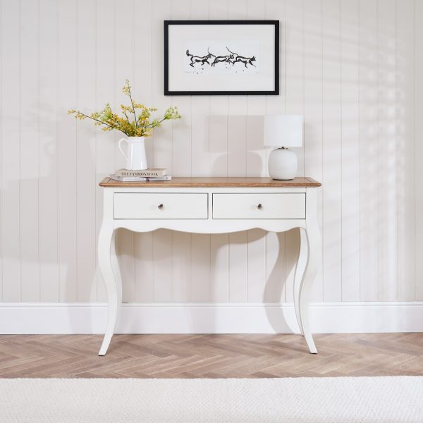 Lille French Chalk white Console Table