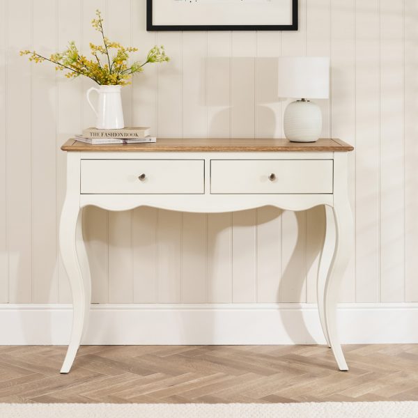 Lille French Chalk white Console Table