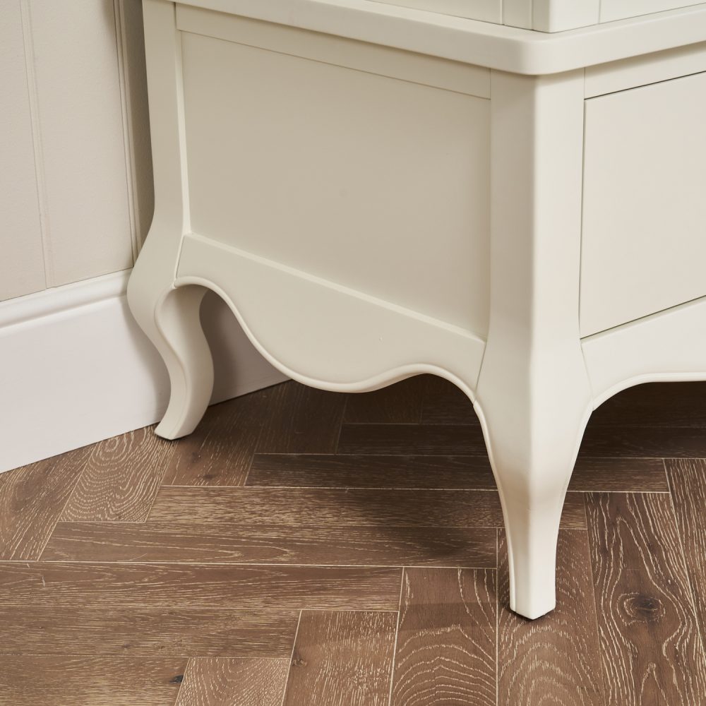 Lille French Chalk White Double Wardrobe - Image 8