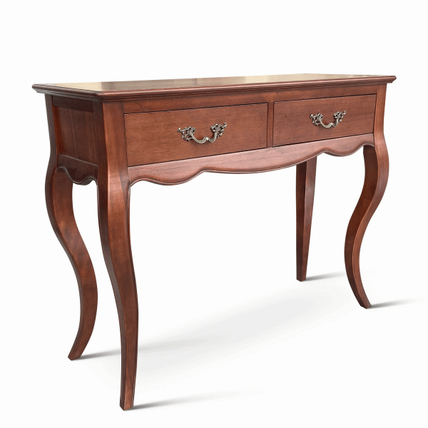 Lille French Mahogany Console Hall Table