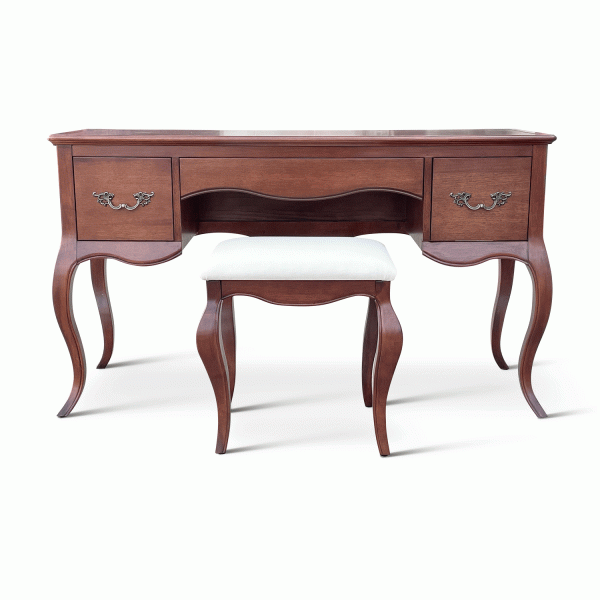 Lille French Mahogany Dressing Table Set