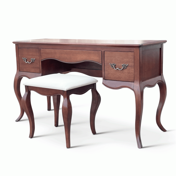 Lille French Mahogany Dressing Table Set