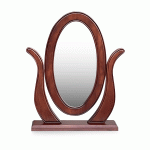 Lille Free Standing Mahogany Dressing Table Mirror