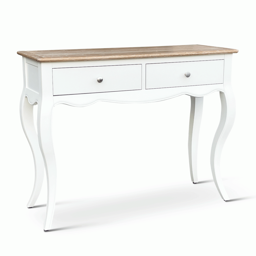 Lille French Chalk white Dressing/Hall Table - Image 2