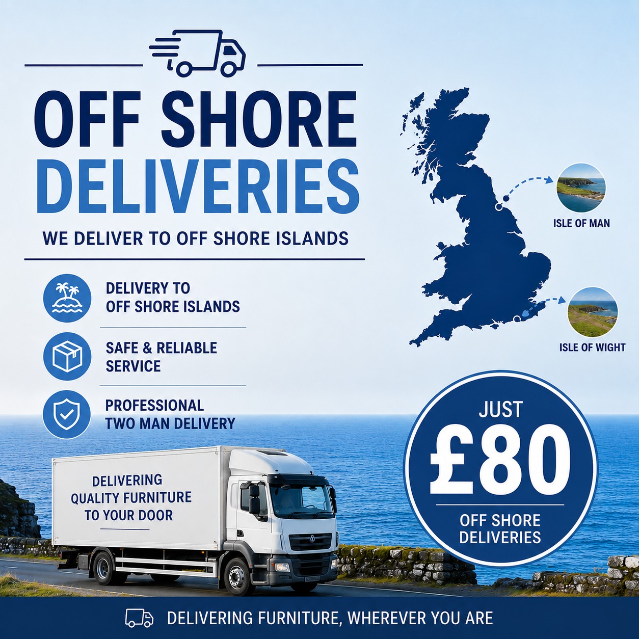 Express Delivery Surcharge Off Shore