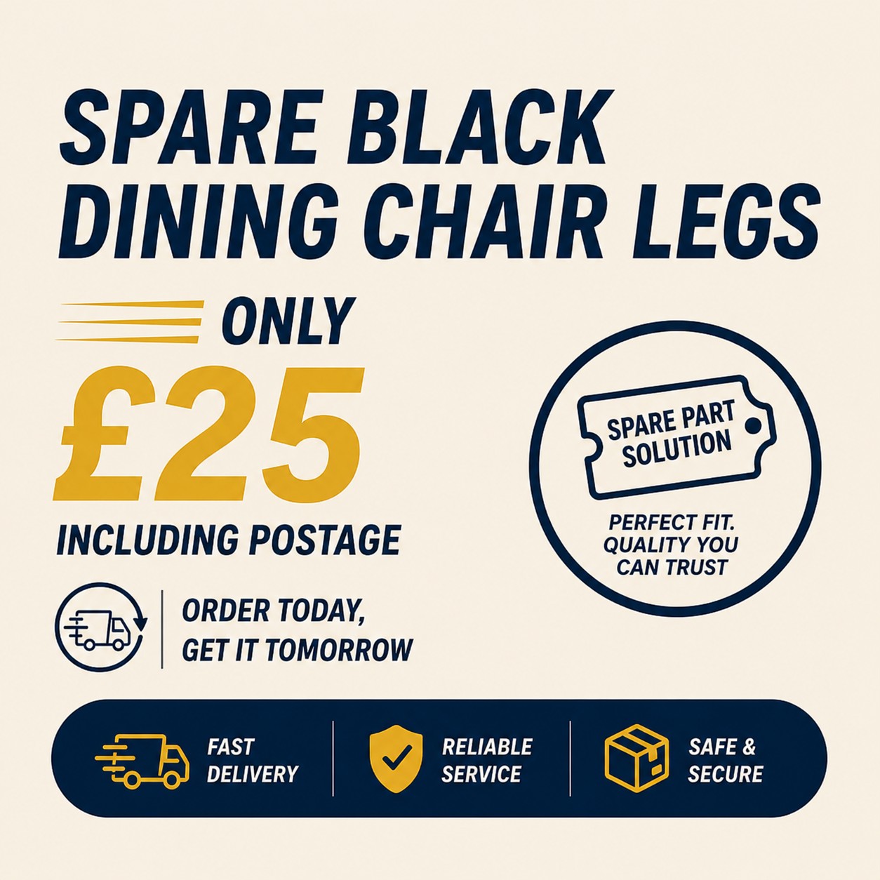 Spare Legs Including Postage
