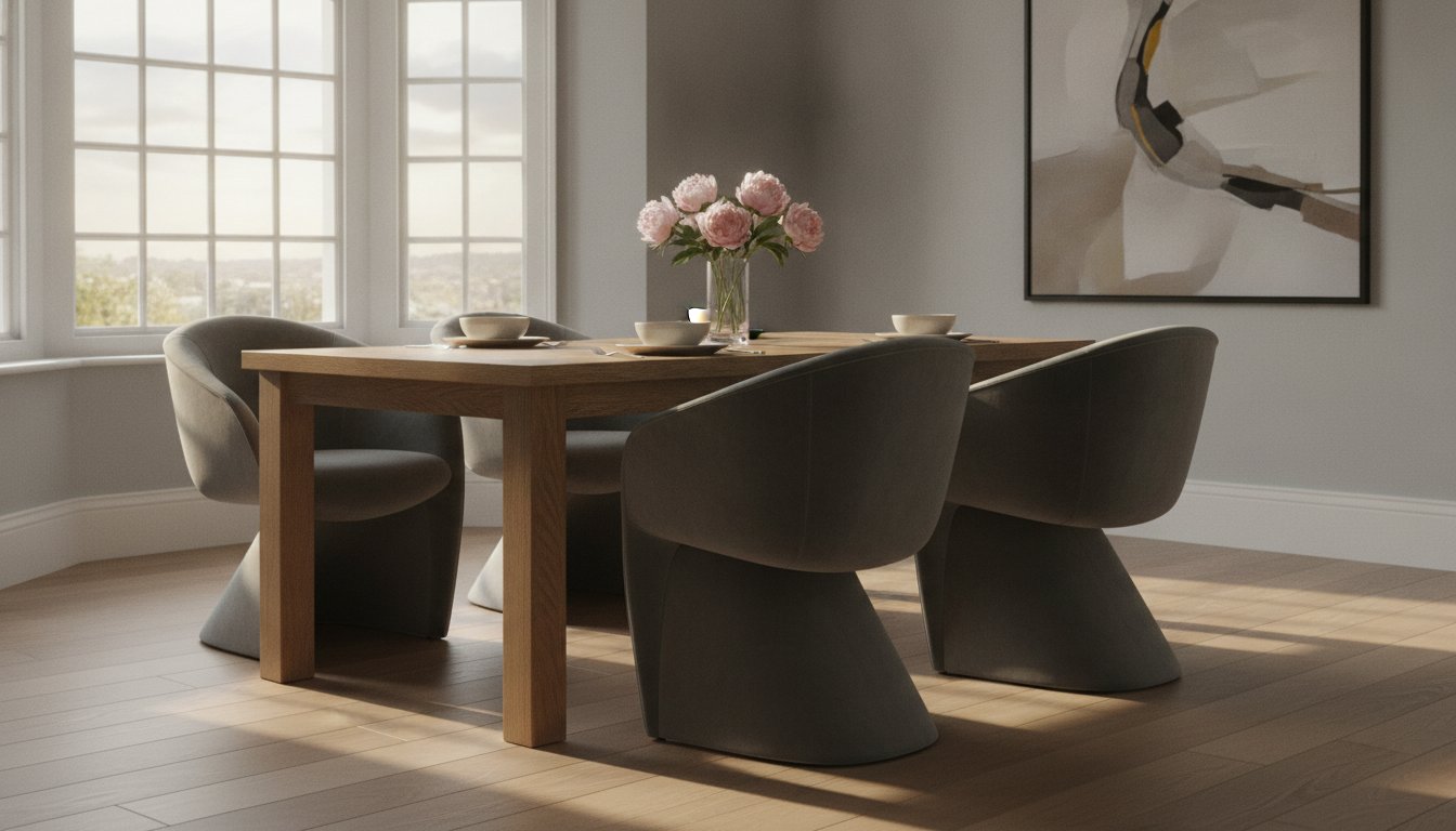 Read more about the article The Timeless Allure of Grey Dining Room Chairs: A Trend Analysis for 2026
