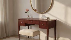 Read more about the article The Timeless Elegance of the Mahogany Dressing Table: A Heritage Reference
