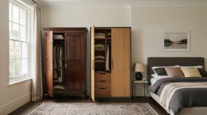 Read more about the article Armoire vs Wardrobe for Clothes Storage: Which Suits Your Bedroom?