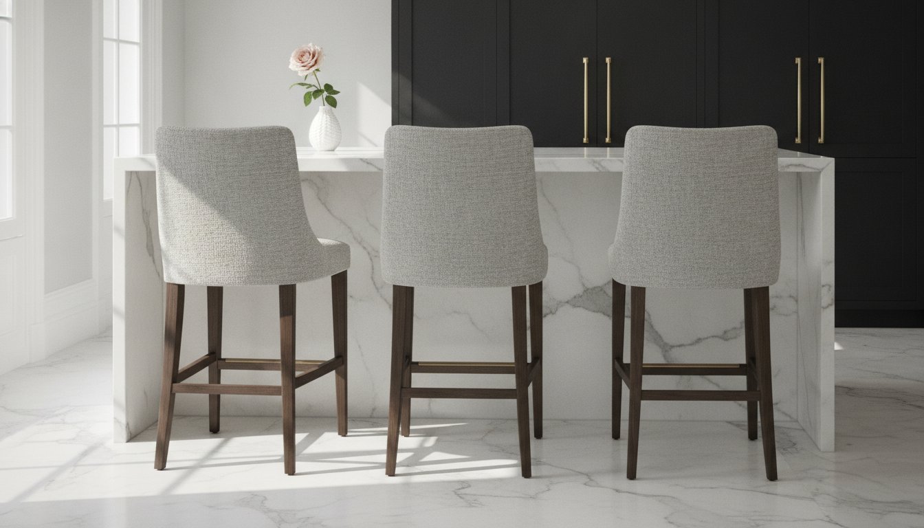 You are currently viewing How to Choose the Perfect Upholstered Bar Stools for Your Kitchen Island
