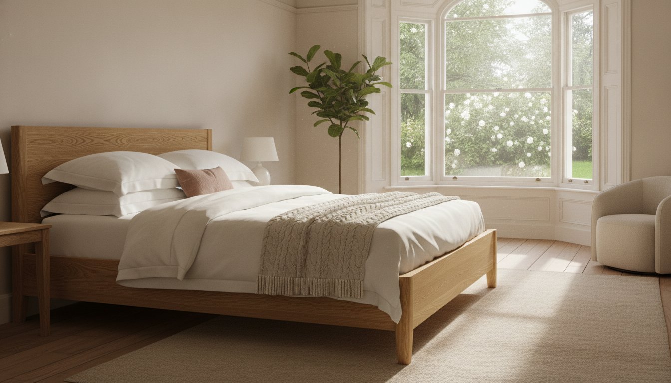 Read more about the article The Ultimate Guide to the Oak Super King Size Bed: Luxury, Scale, and Craftsmanship