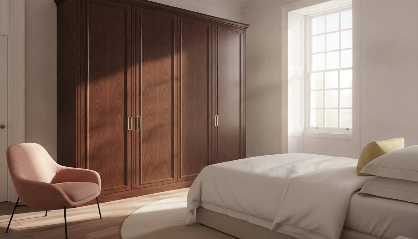 Read more about the article The Timeless Grandeur of the Mahogany Wardrobe: A Guide to Luxury Storage in 2026