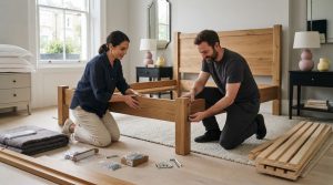 Read more about the article Assembling a Heavy Solid Wood Bed: A Safe, Step-by-Step Guide