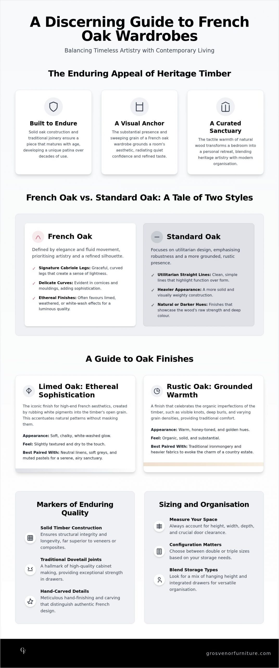 French Oak Wardrobes: Timeless Elegance for Modern Homes