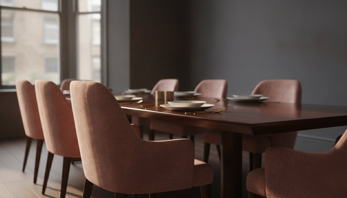 Read more about the article How to Style Upholstered Dining Chairs: Velvet Luxury