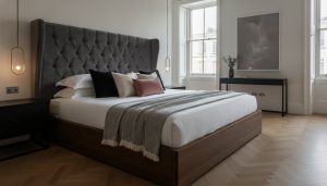 Read more about the article Luxury Statement Beds UK: The 2026 Guide to Master Bedroom Grandeur