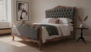 Read more about the article Ornate French Upholstered Beds: A Guide to Timeless Luxury and Craftsmanship