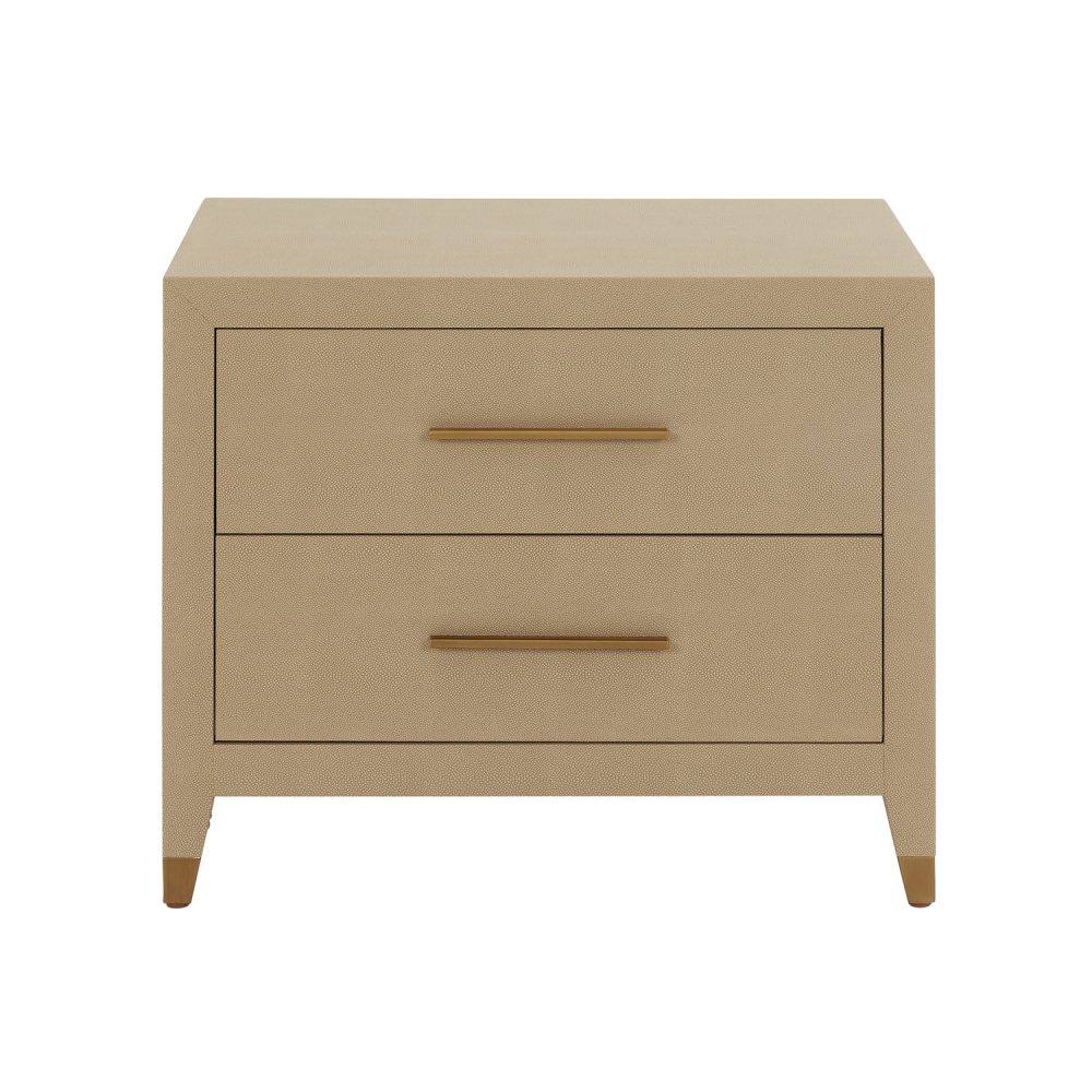 Richmond Shagreen Two Drawer Chest - Cabinet - Image 7