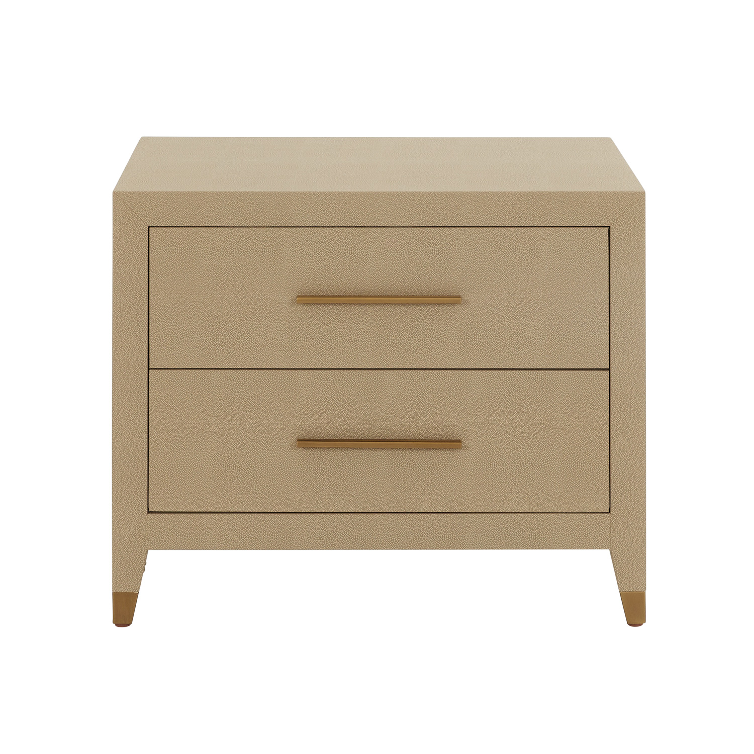 Richmond Shagreen 2 Drawer Chest – Cabinet