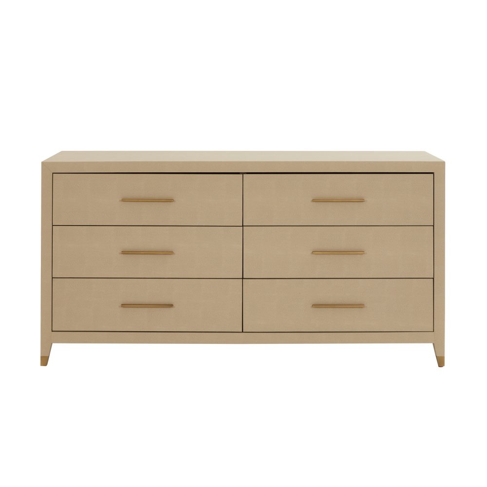 Richmond Shagreen 6 Drawer Large Chest - Image 4