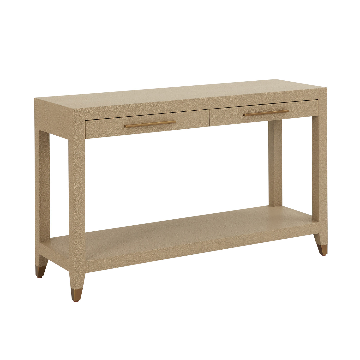 Richmond Shagreen 2 Drawer Console Table