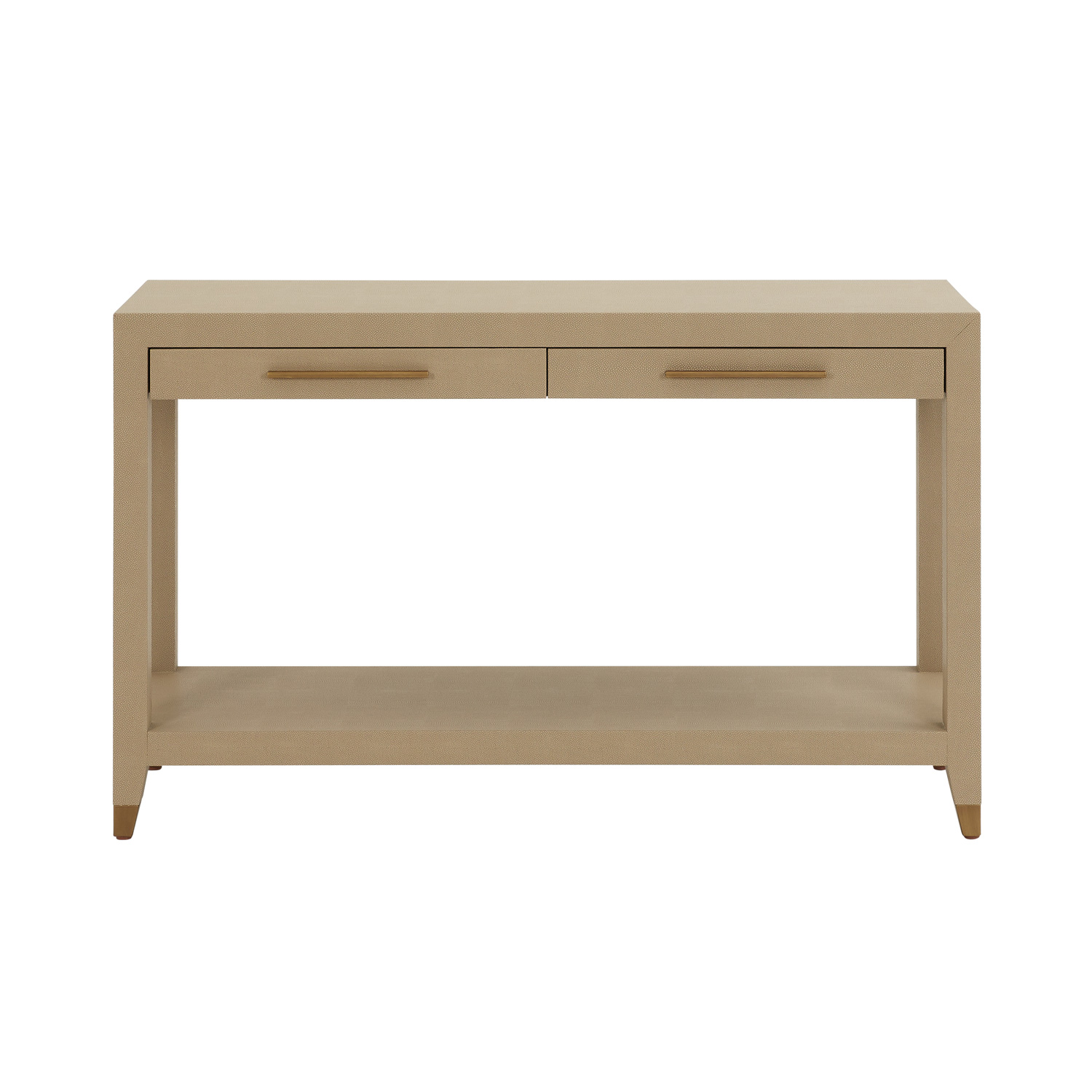 Richmond Shagreen 2 Drawer Console Table