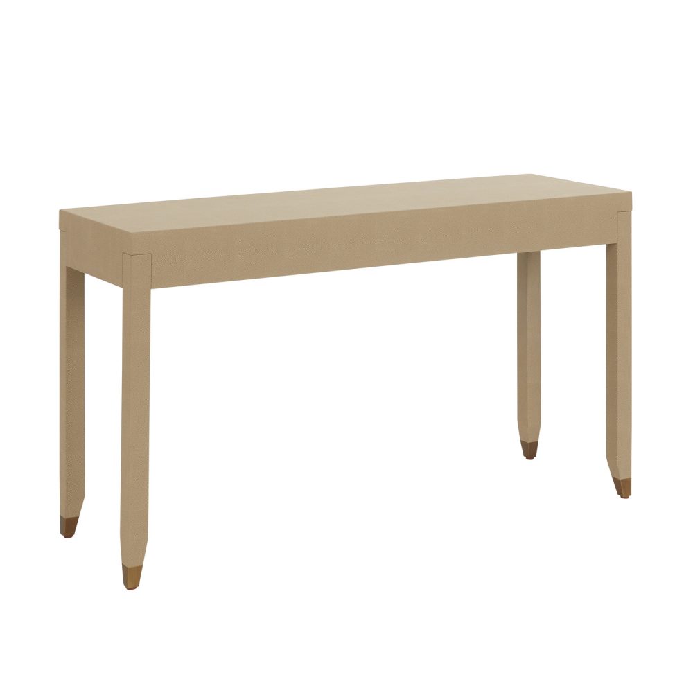 Richmond Shagreen 2 Drawer Dressing Table - Console - Image 8