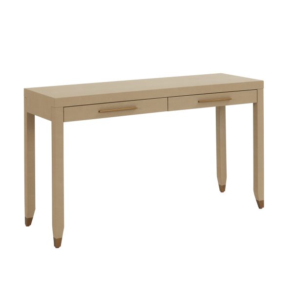 Richmond Shagreen 2 Drawer Dressing Table – Console