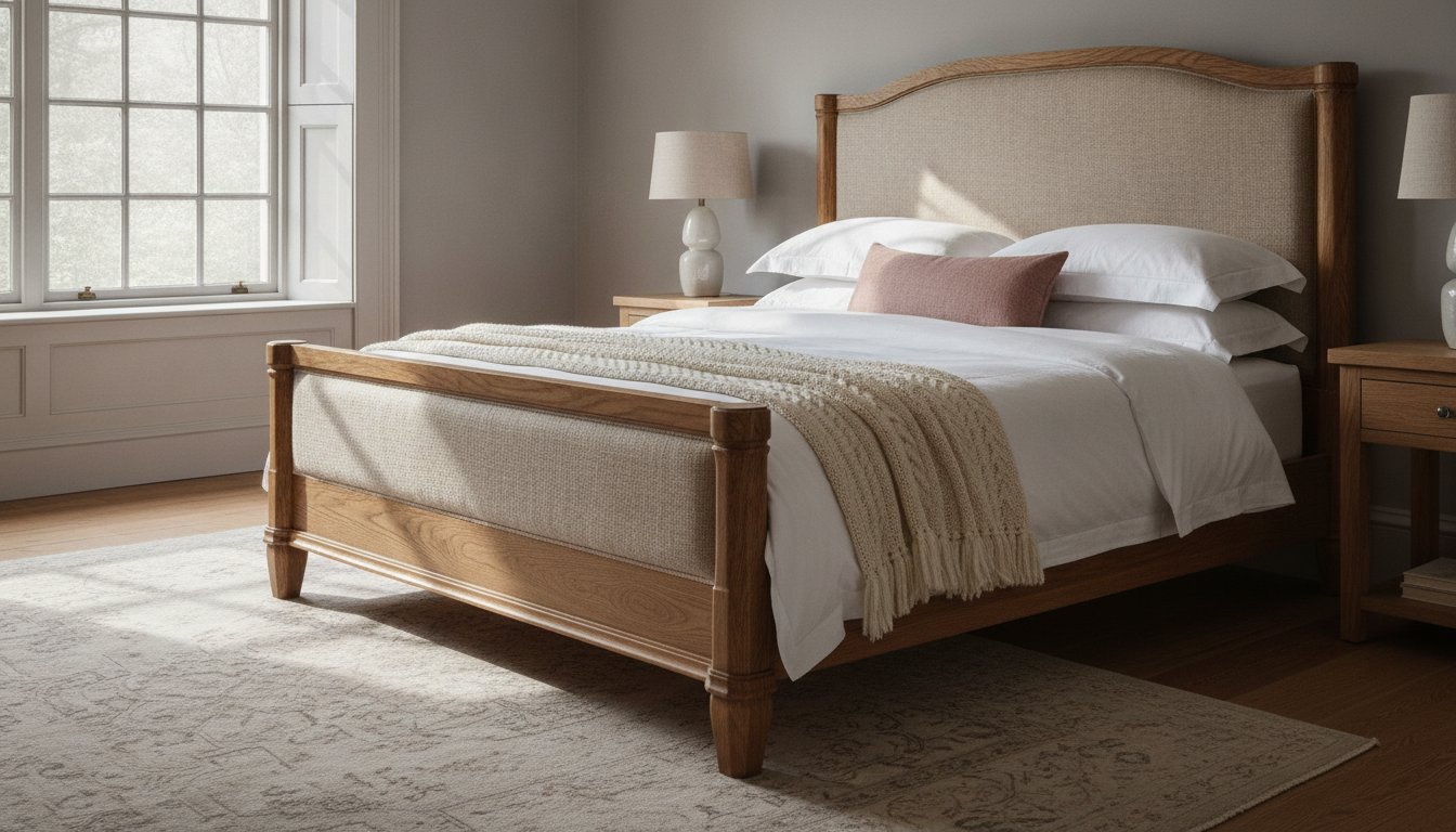 Read more about the article Solid Oak Upholstered Beds UK: The Definitive Guide to Heritage, Craftsmanship, and Timeless Style