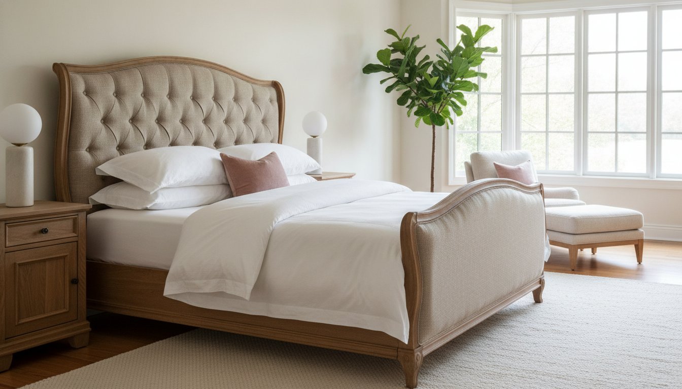 Read more about the article Styling a Wooden Upholstered Bed: A Guide to Elegance
