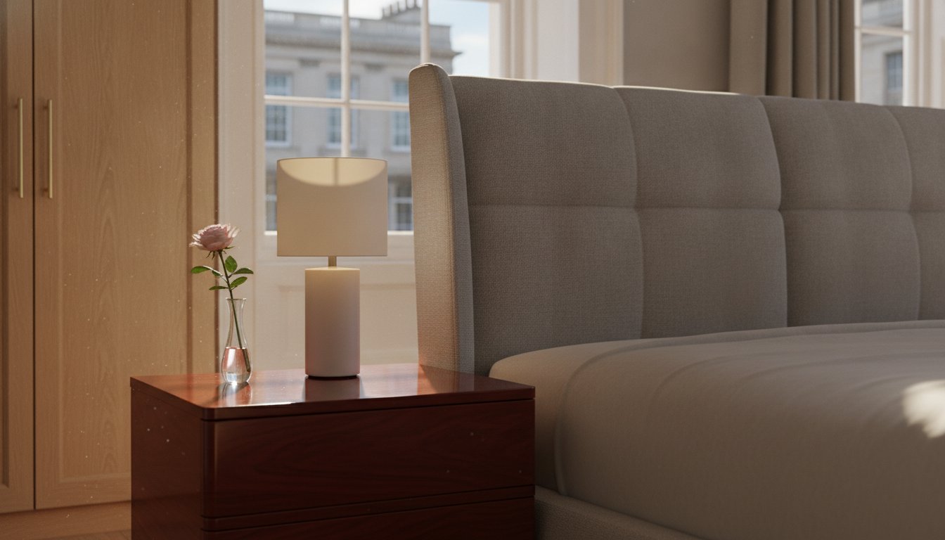 Read more about the article The Timeless Allure of Mahogany Bedside Tables: A Guide to Luxury Bedroom Styling
