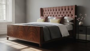 Read more about the article The Timeless Allure of the Mahogany Upholstered Bed: A Masterclass in Bedroom Elegance