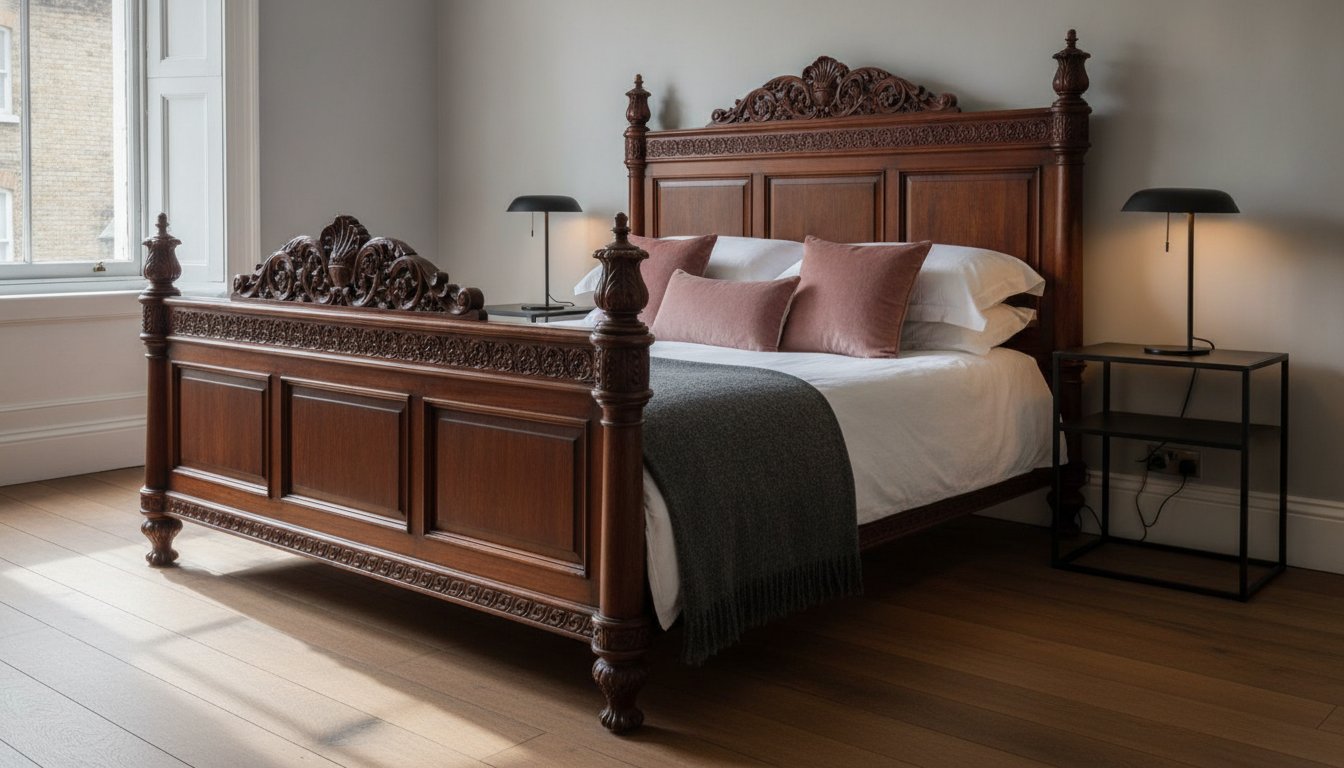 Read more about the article The Timeless Grandeur of Ornate Mahogany Bedroom Furniture